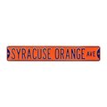 Authentic Street Signs Authentic Street Signs 70161 Syracuse Orange Avenue Street Sign 70161